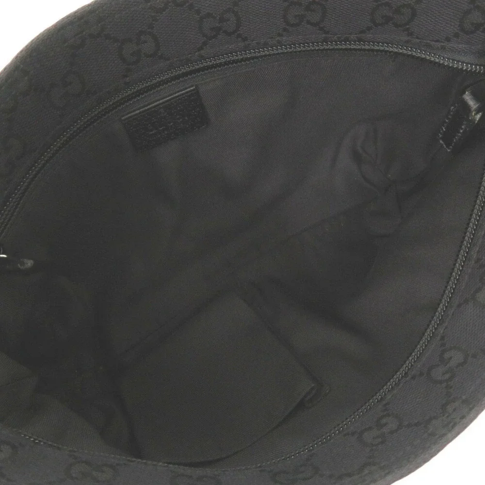 GUCCI Black Leather Shoulder Bag - Picture 7 of 11